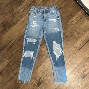 American Eagle Distressed Blue Jeans
